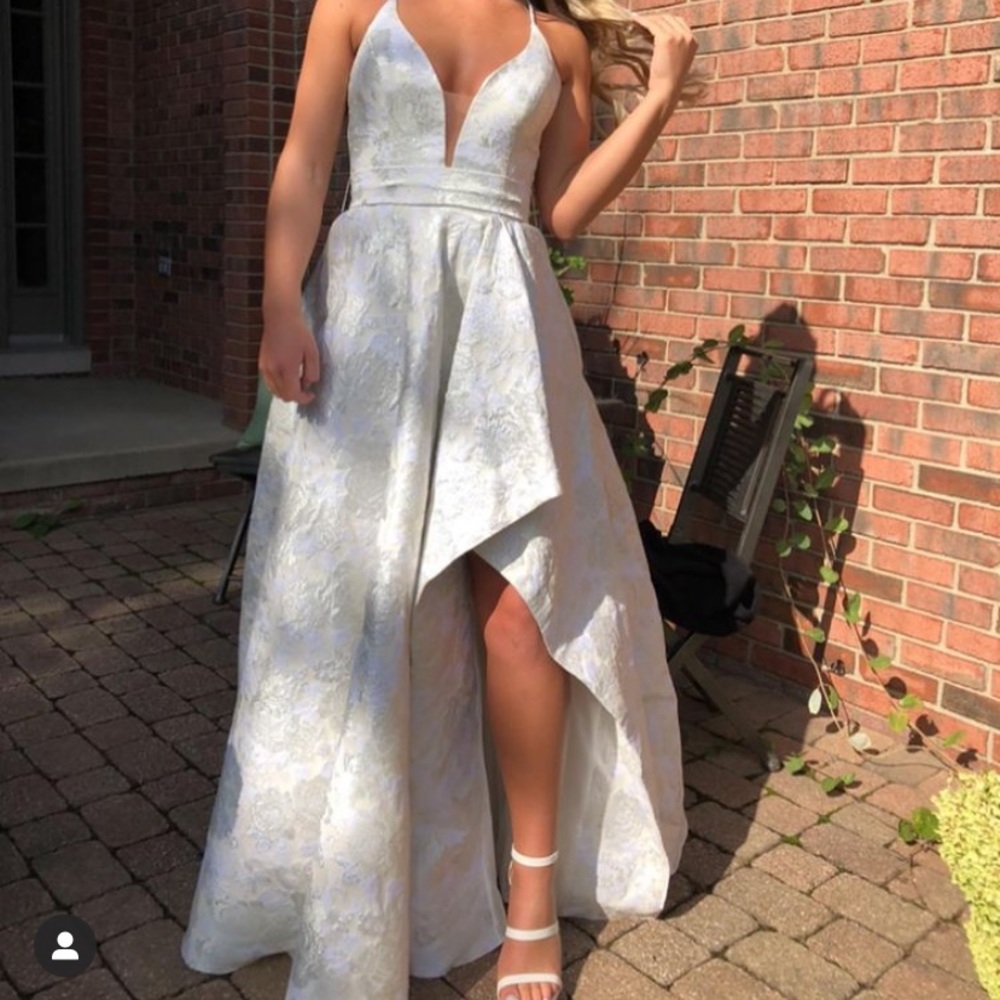 White homecoming dress